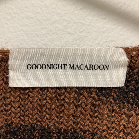 Goodnight Macaroon Reilly Leopard Print‎ Open Cardigan Sweater Coat Duster OS - Picture 7 of 7